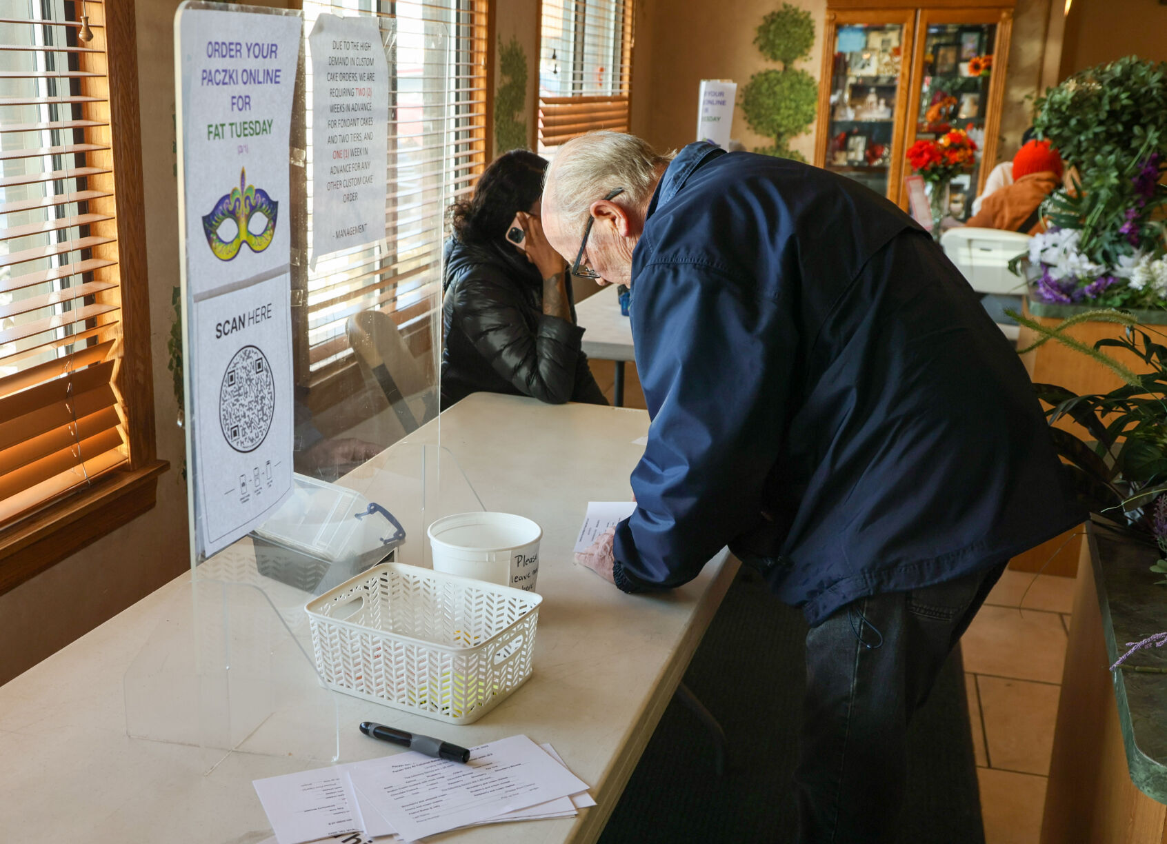 Stocking up on paczki